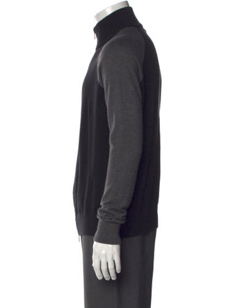 Theory Merino Wool Turtleneck Cardigan