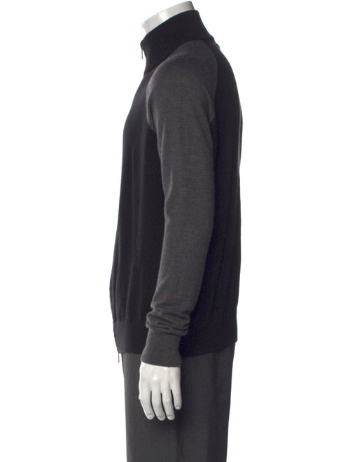 Theory Merino Wool Turtleneck Cardigan