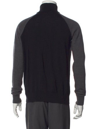 Theory Merino Wool Turtleneck Cardigan