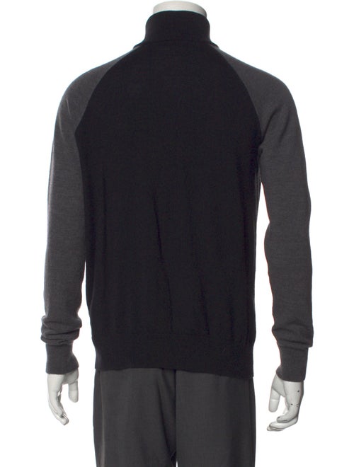 Theory Merino Wool Turtleneck Cardigan