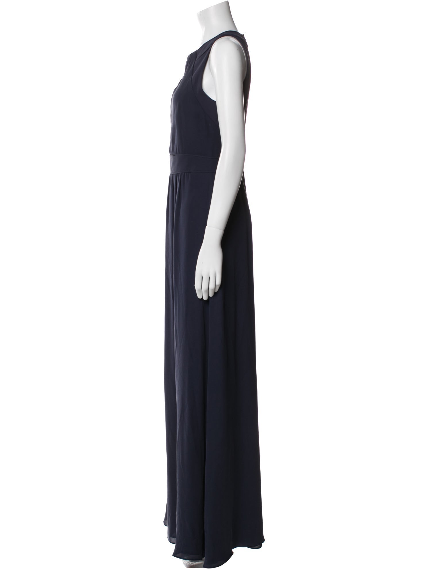 Theory Silk Long Dress