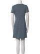 Theory Virgin Wool Mini Dress