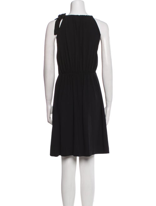 Theory Square Neckline Mini Dress