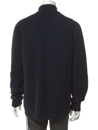 Theory Merino Wool Mock Neck Cardigan