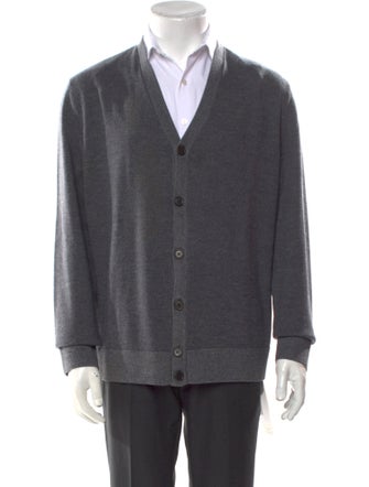 Theory Merino Wool V-Neck Cardigan