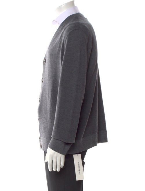 Theory Merino Wool V-Neck Cardigan