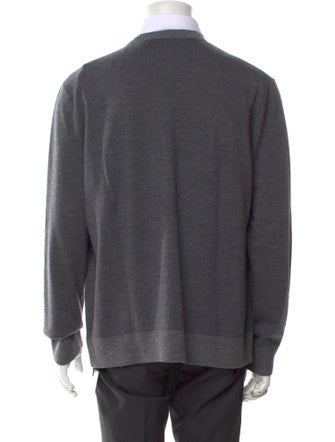 Theory Merino Wool V-Neck Cardigan