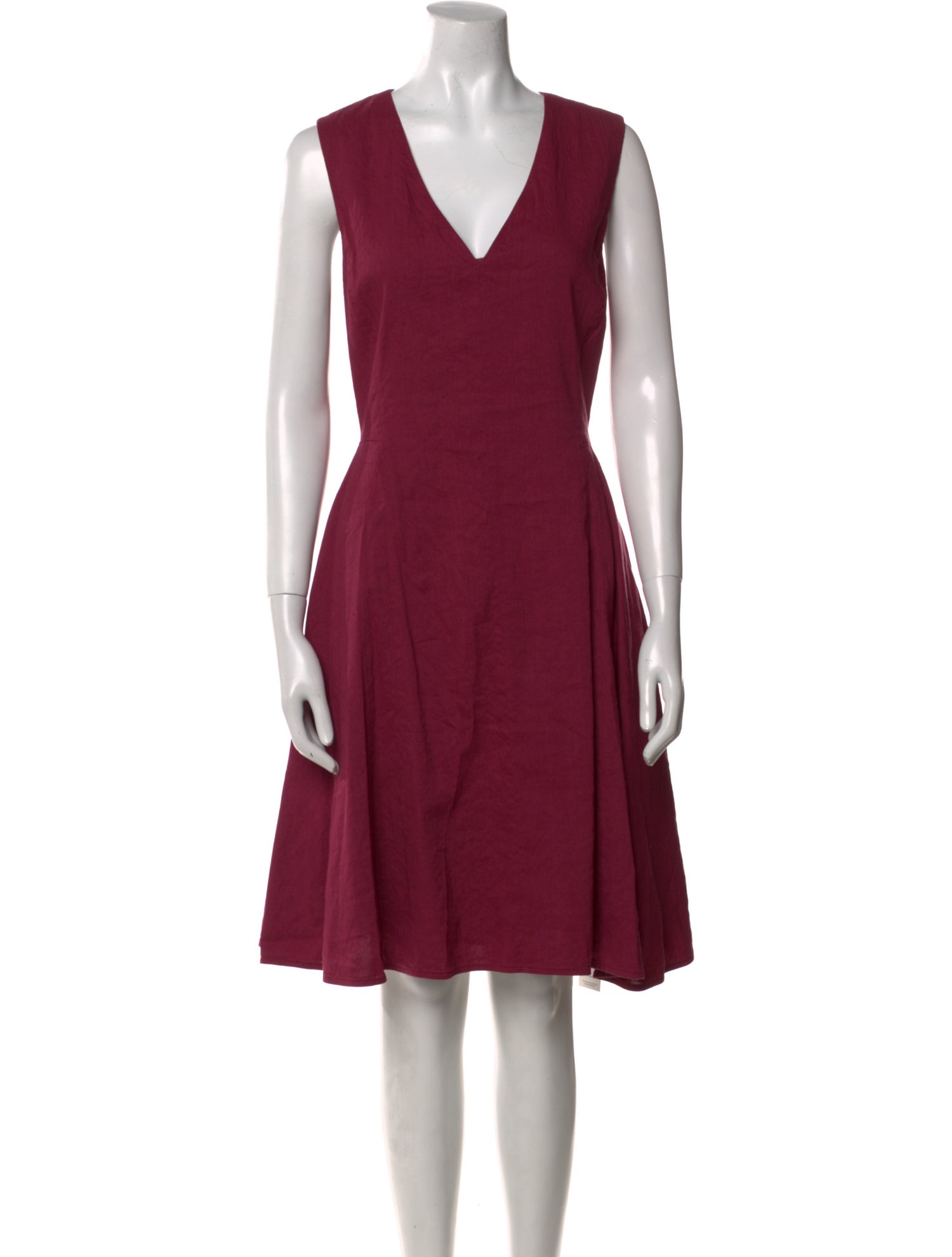 Theory V-Neck Knee-Length Dress