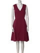 Theory V-Neck Knee-Length Dress