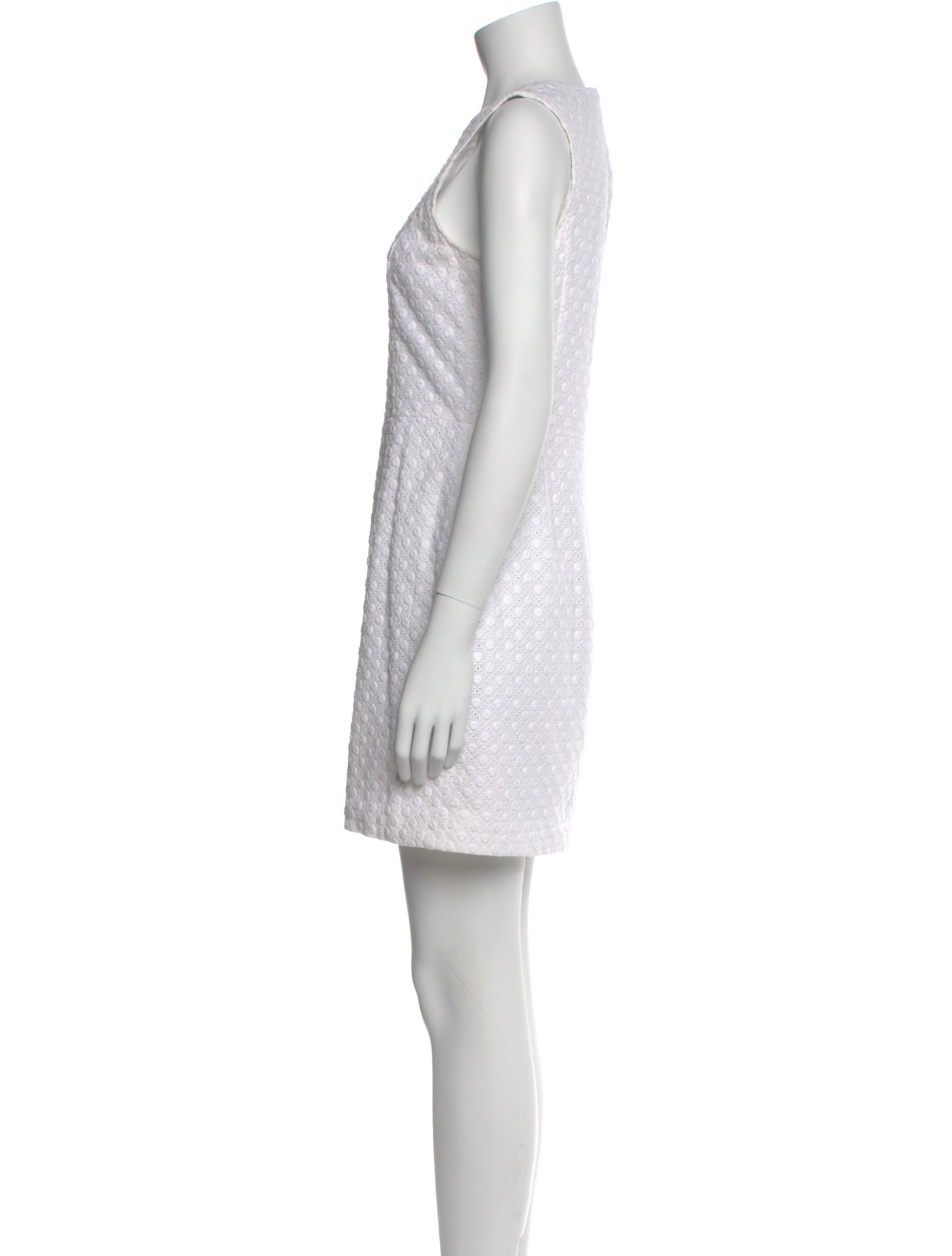 Theory Scoop Neck Mini Dress