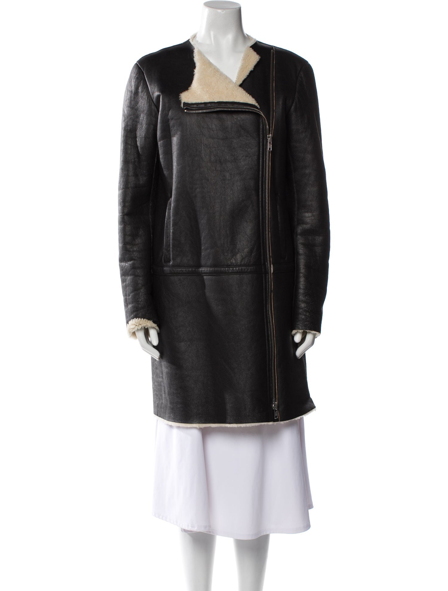 Theory Lamb Fur Fur Coat