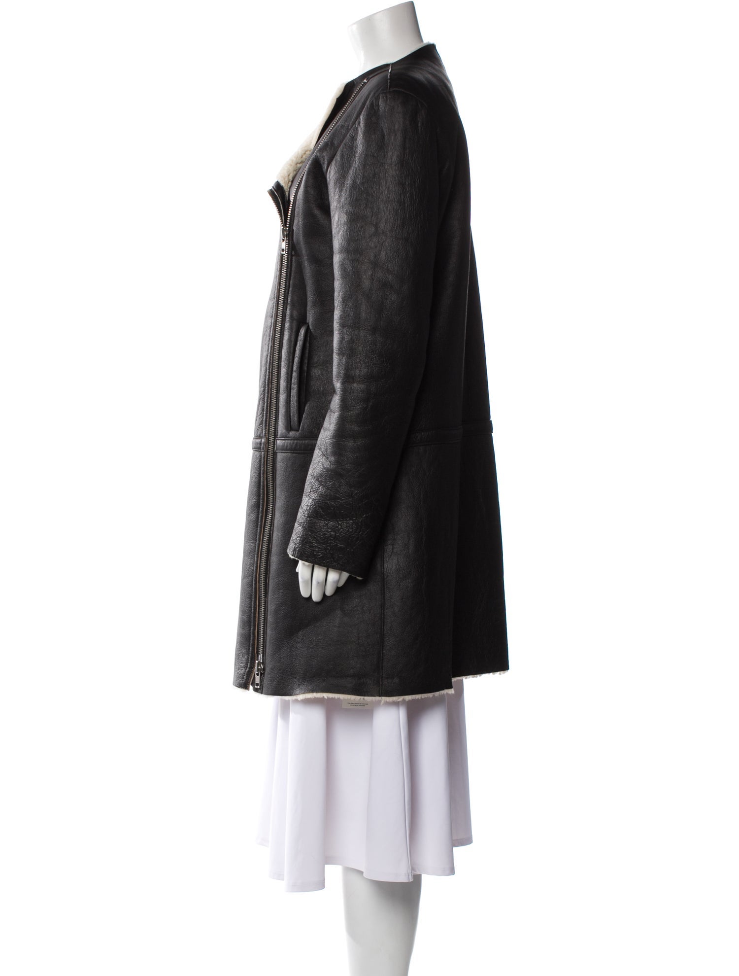 Theory Lamb Fur Fur Coat