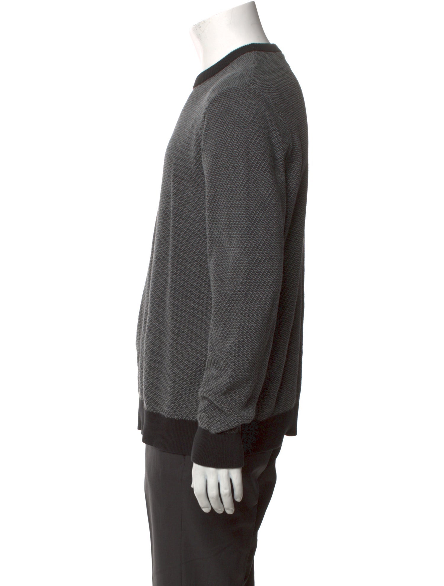 Theory Crew Neck Long Sleeve Pullover