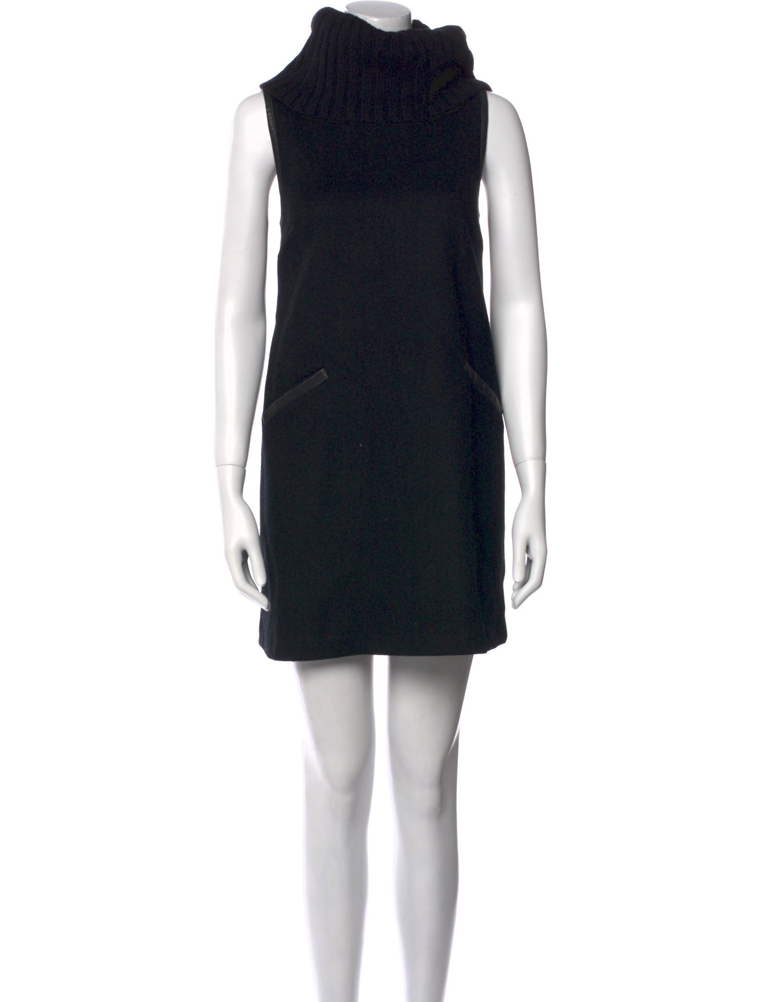 Theory Virgin Wool Mini Dress