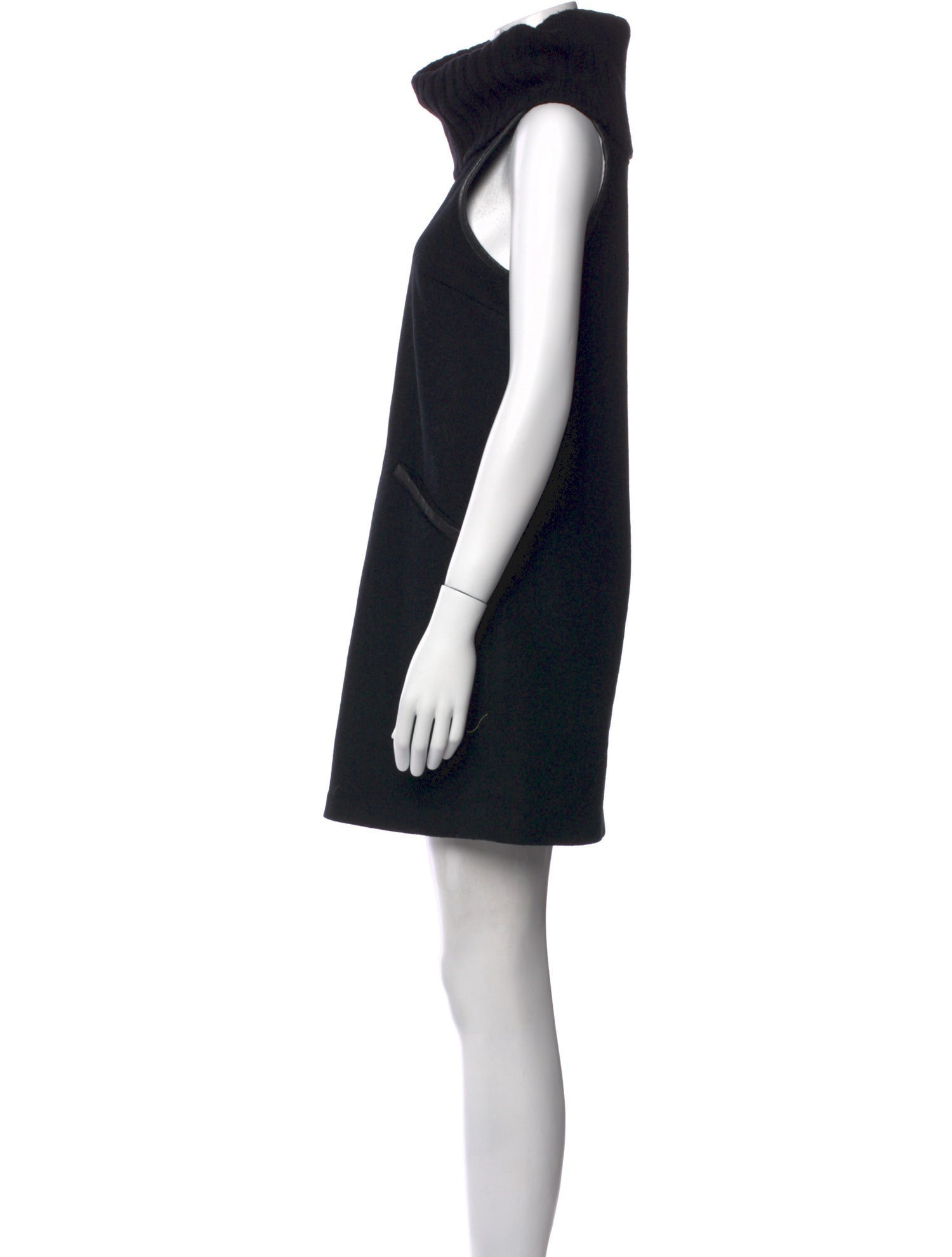 Theory Virgin Wool Mini Dress