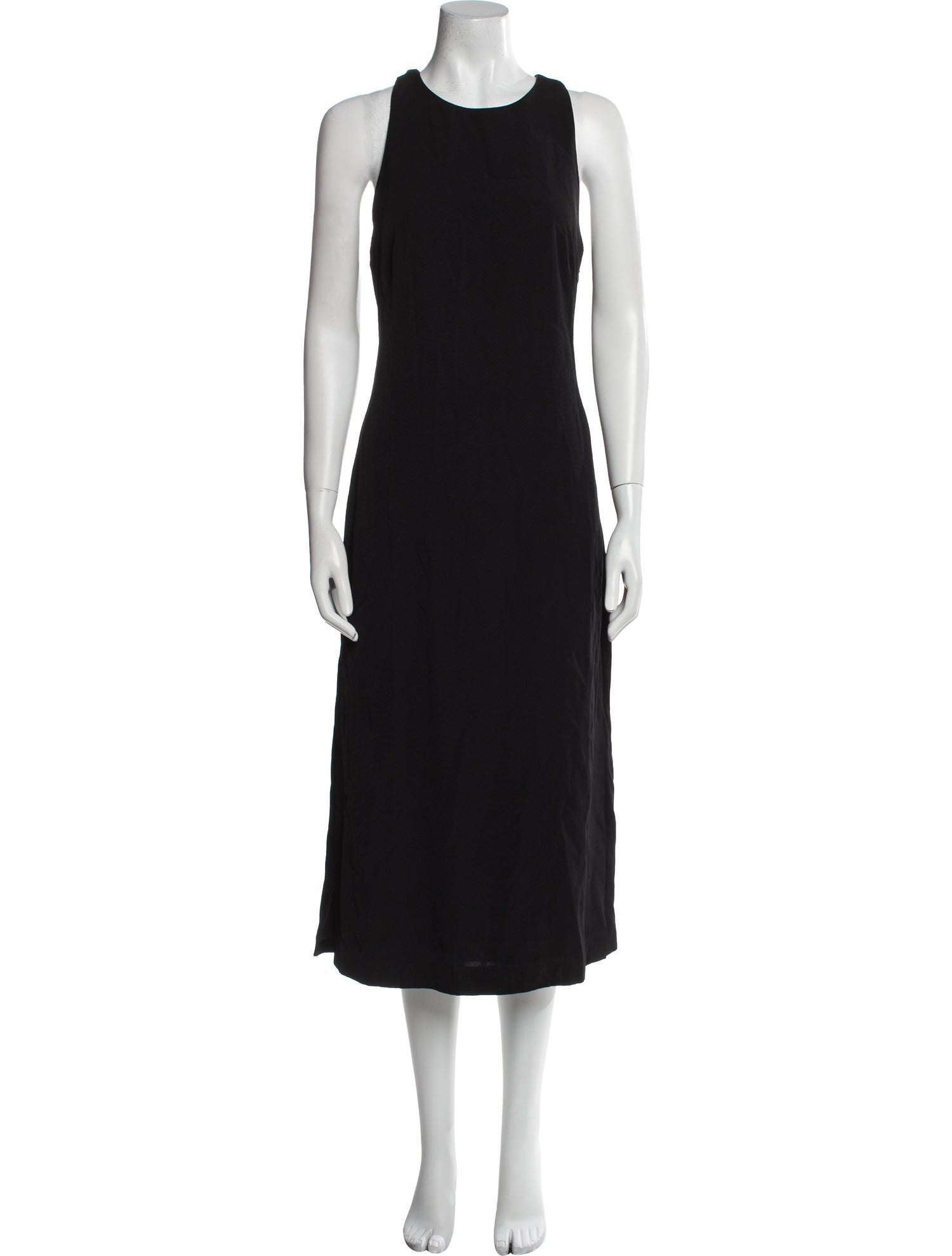 Theory Crew Neck Midi Length Dress