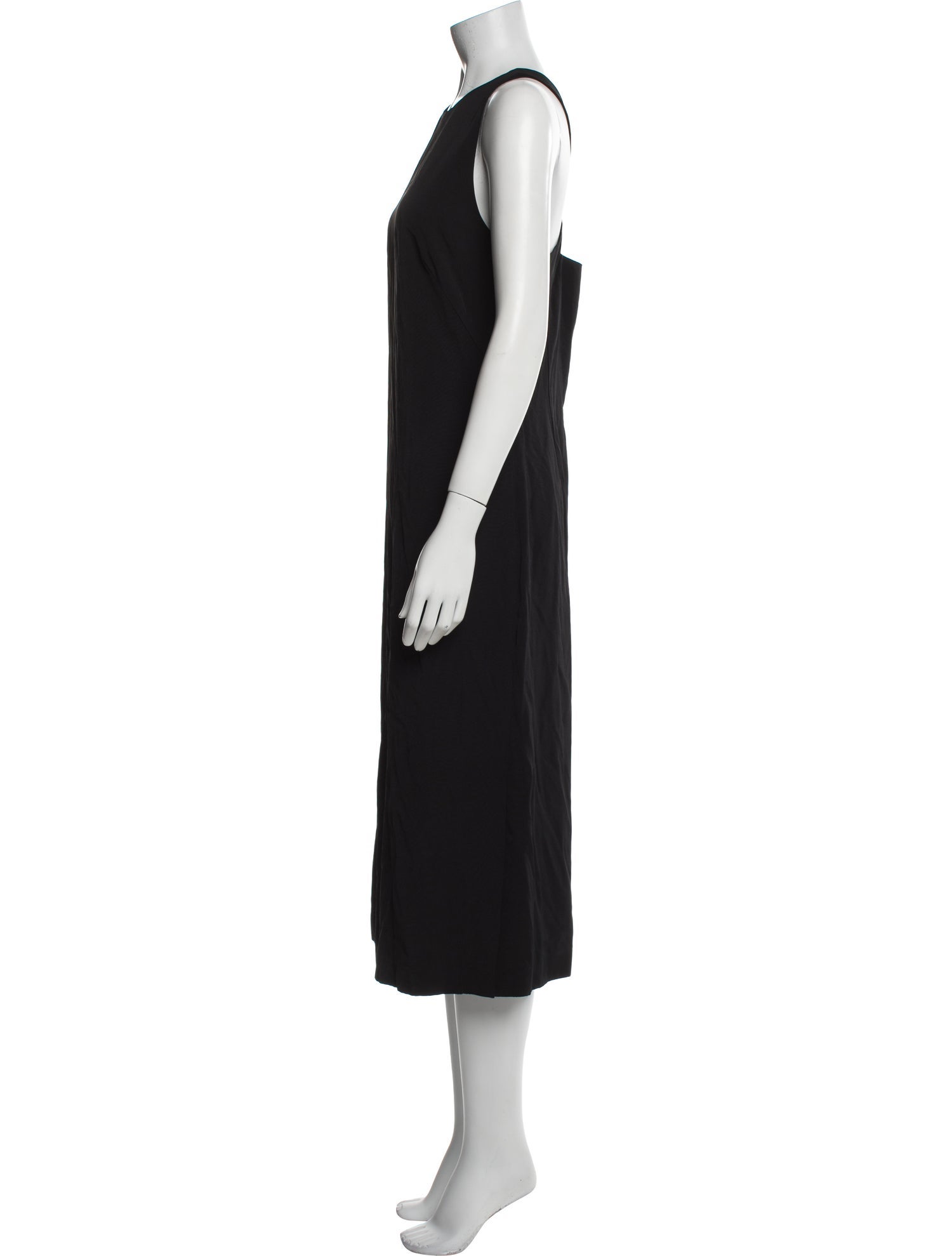 Theory Crew Neck Midi Length Dress