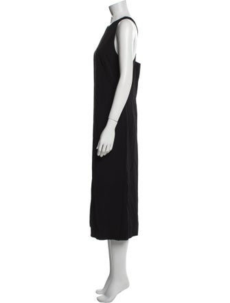 Theory Crew Neck Midi Length Dress