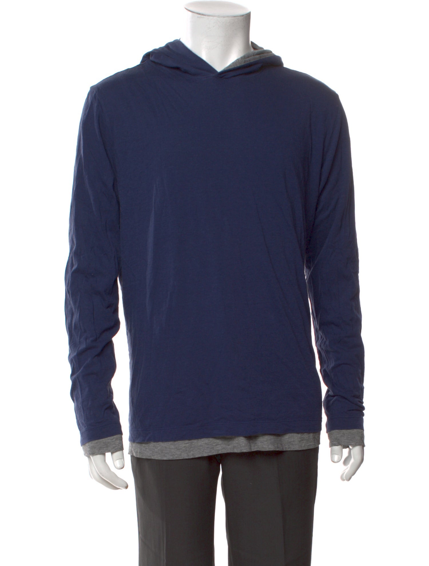 Theory Crew Neck Long Sleeve Hoodie