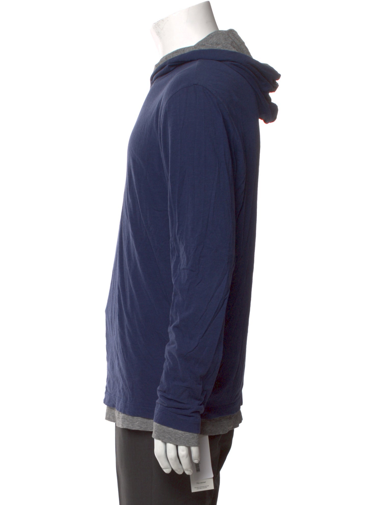 Theory Crew Neck Long Sleeve Hoodie