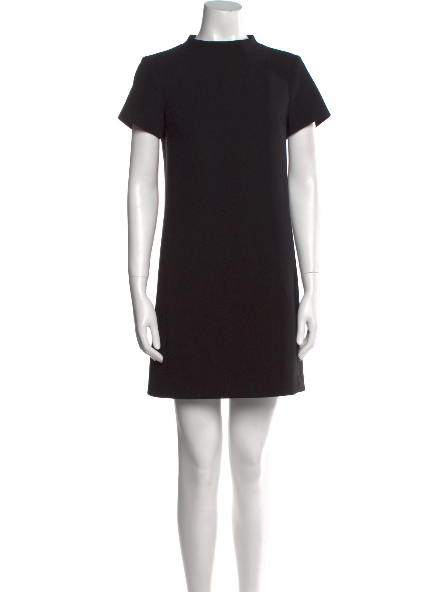 Theory Mock Neck Mini Dress