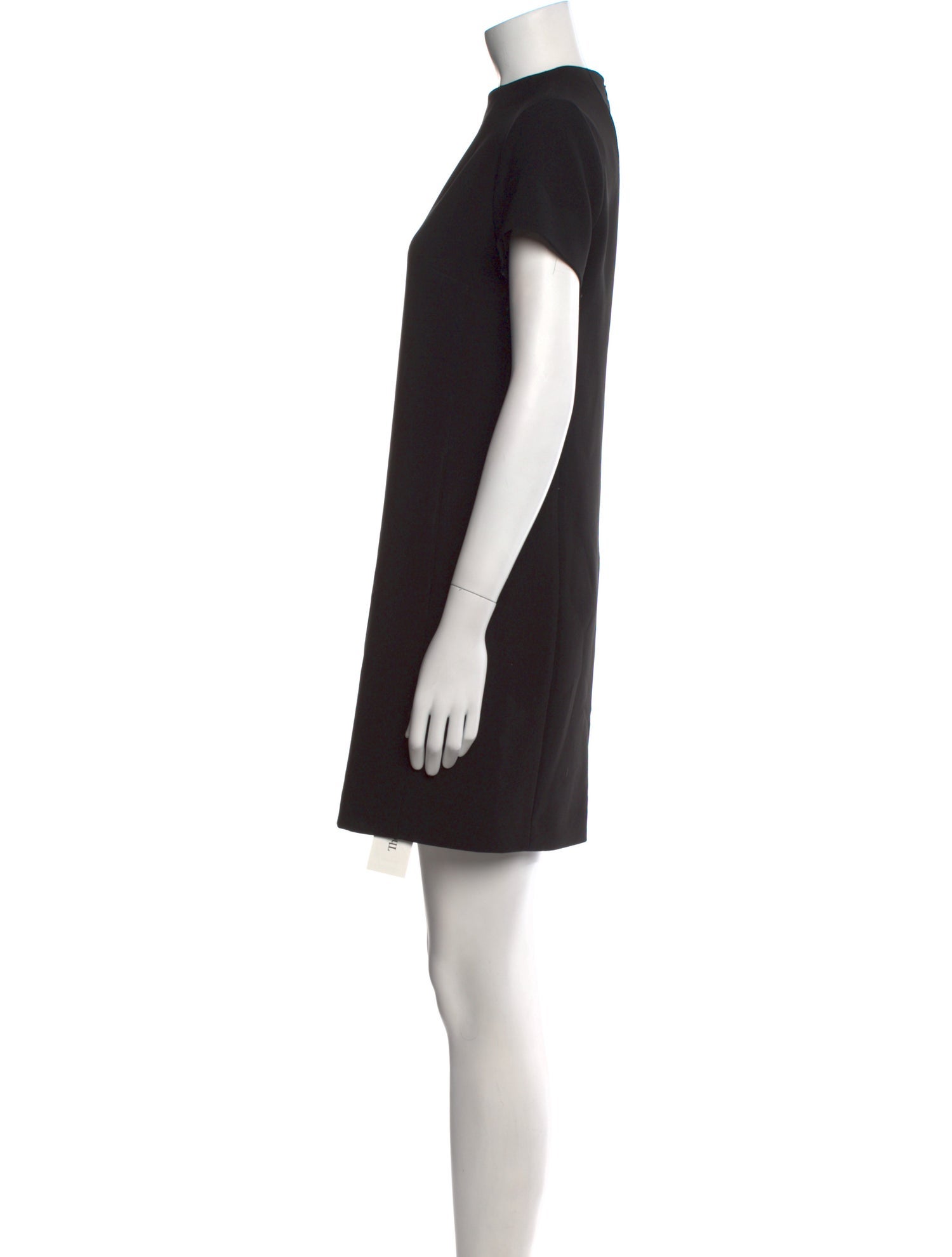 Theory Mock Neck Mini Dress