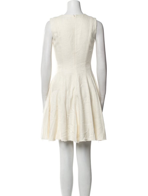 Theory Bateau Neckline Mini Dress