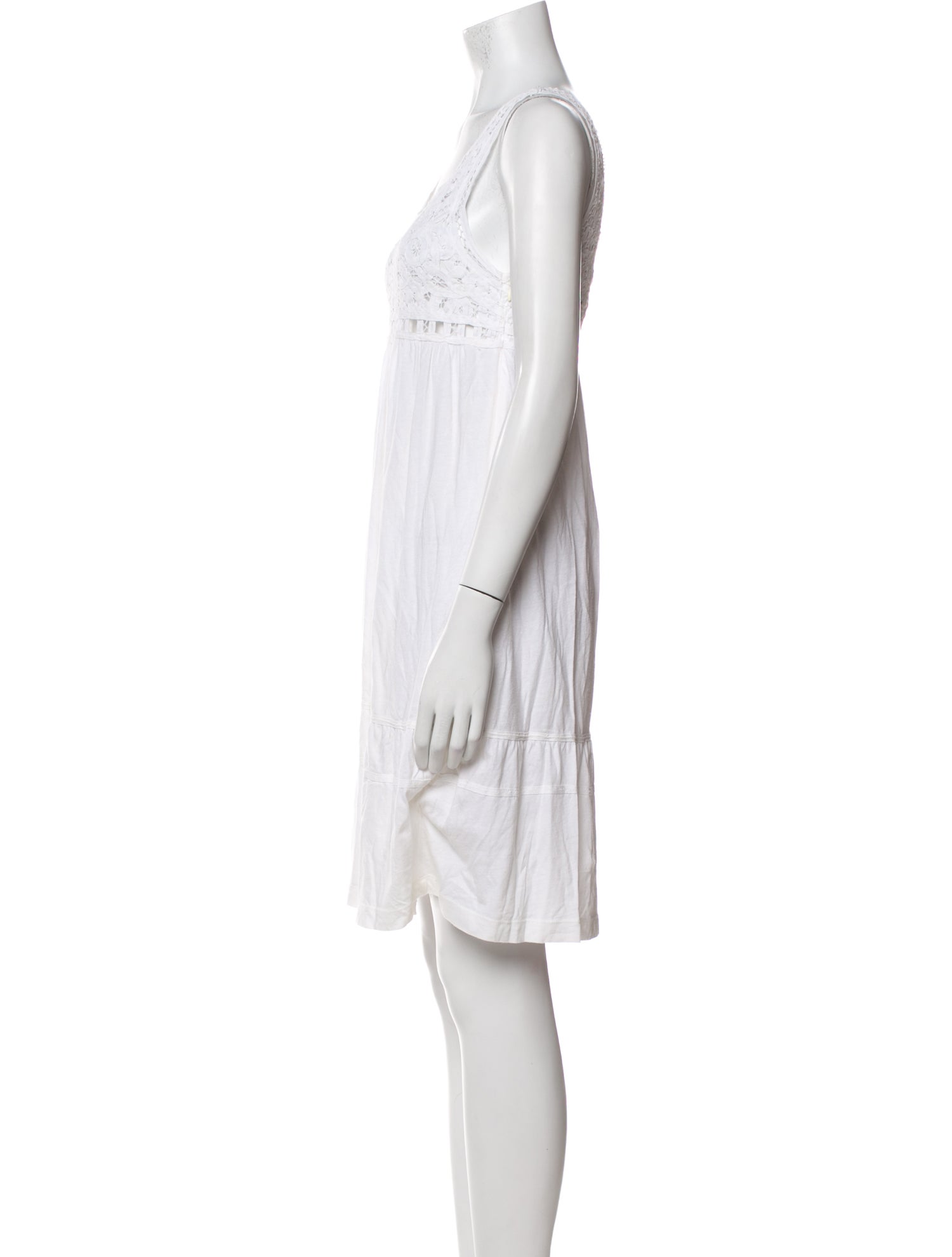 Theory Scoop Neck Mini Dress