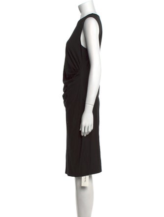 Theory Crew Neck Knee-Length Dress