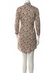 Theory Floral Print Mini Dress