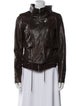 Theory Leather Biker Jacket