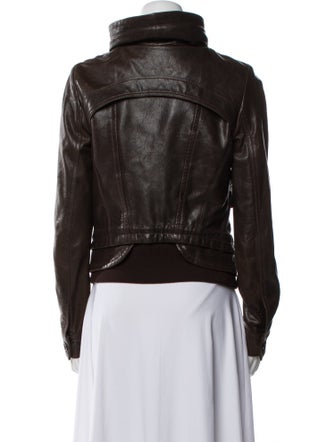 Theory Leather Biker Jacket