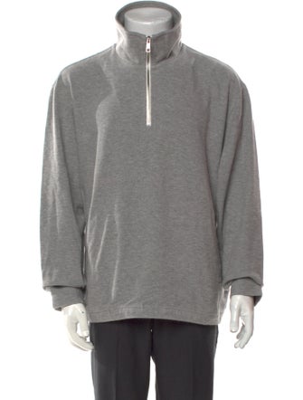 Theory Mock Neck Long Sleeve Pullover