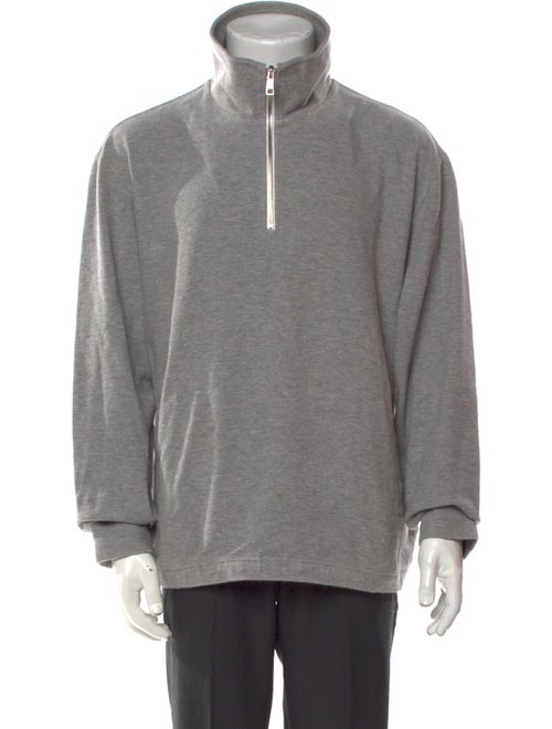 Theory Mock Neck Long Sleeve Pullover