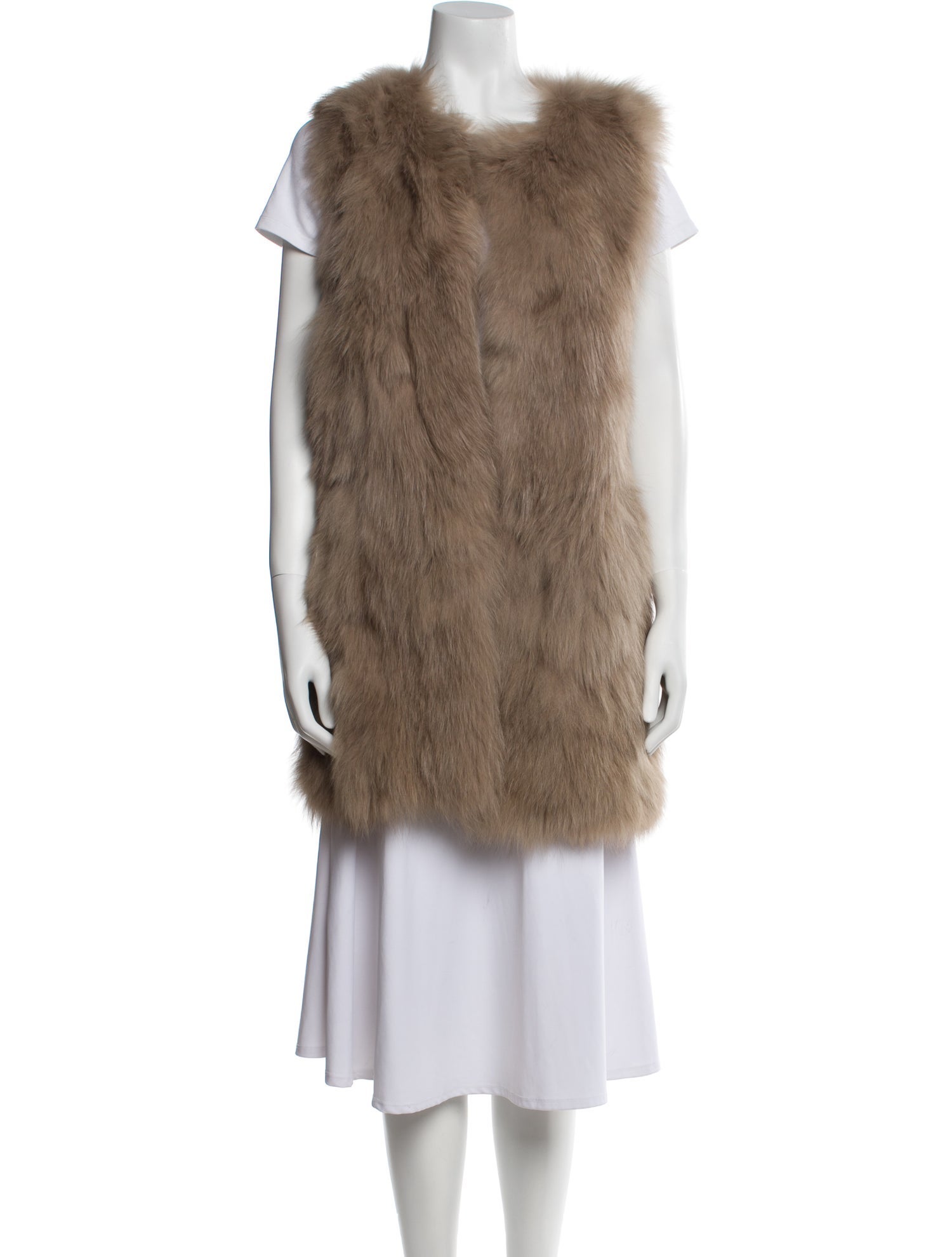 Theory Fox Fur Jacket