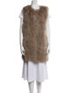 Theory Fox Fur Jacket