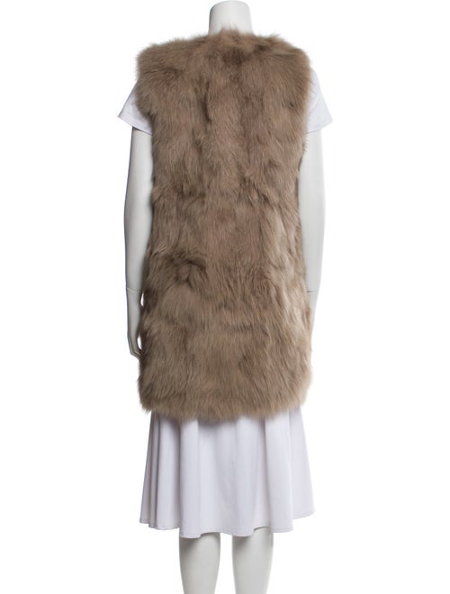 Theory Fox Fur Jacket