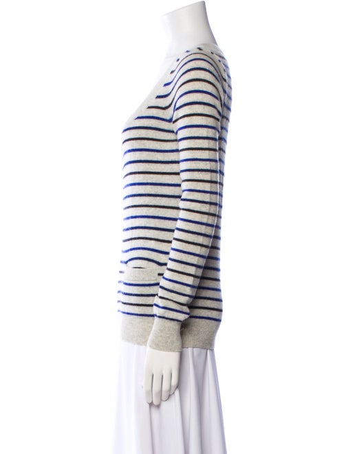 Theory Cashmere Striped Sweater