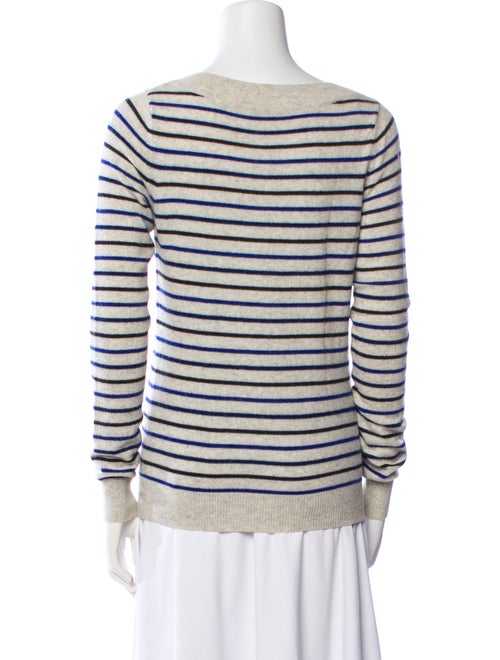 Theory Cashmere Striped Sweater