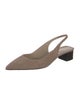 Theory Suede Slingback Flats