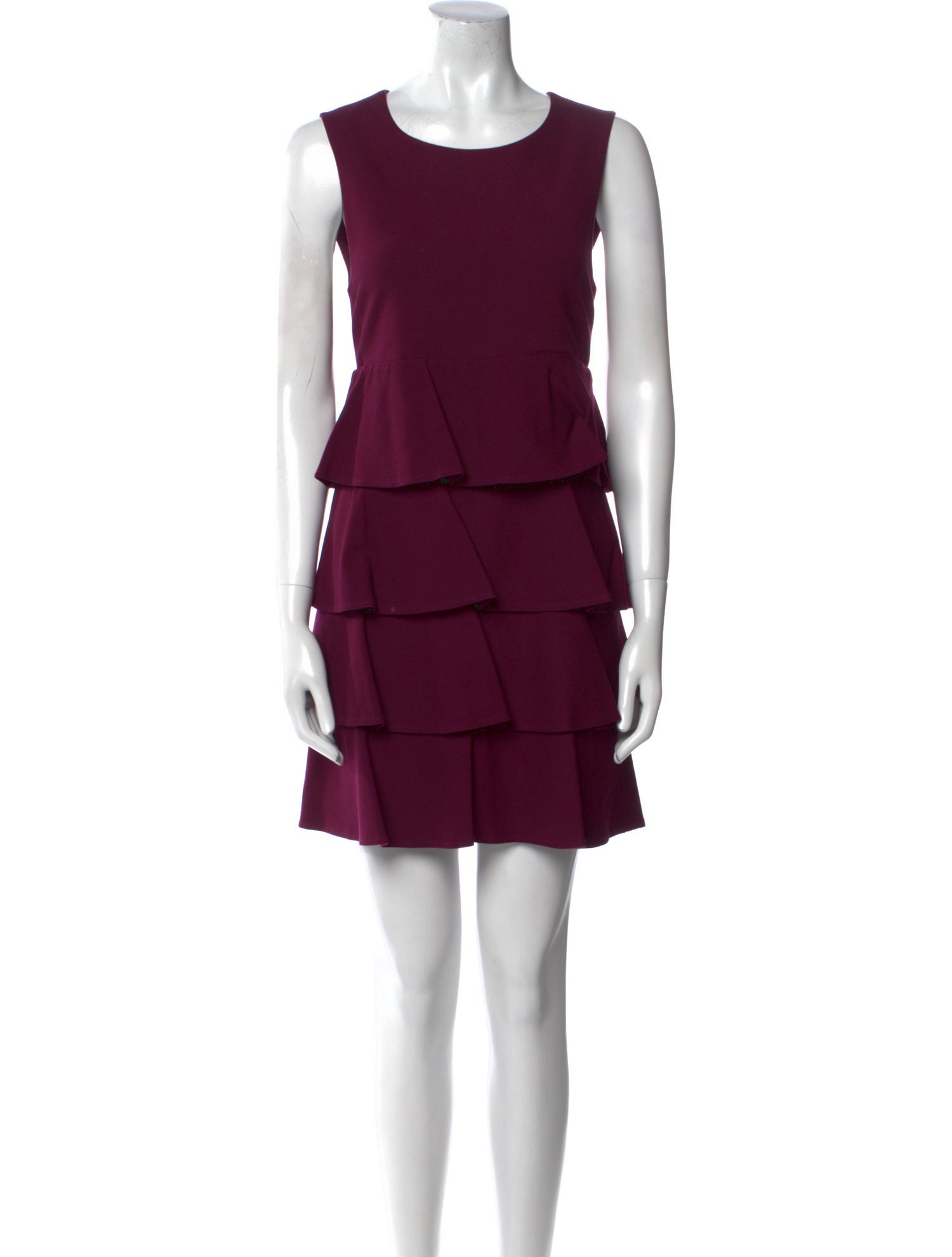 Theory Scoop Neck Mini Dress