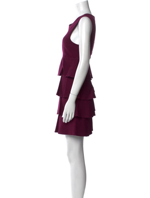 Theory Scoop Neck Mini Dress