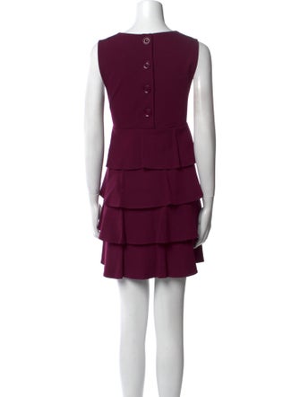 Theory Scoop Neck Mini Dress