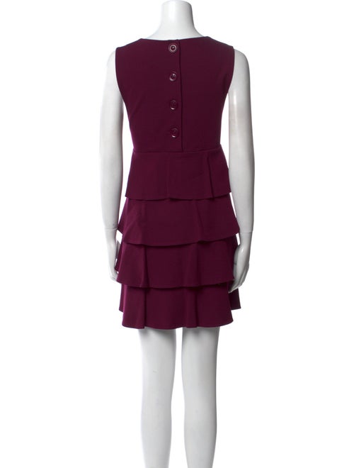 Theory Scoop Neck Mini Dress