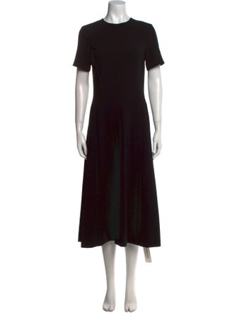 Theory Crew Neck Midi Length Dress