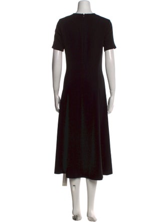 Theory Crew Neck Midi Length Dress