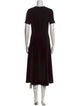 Theory Crew Neck Midi Length Dress