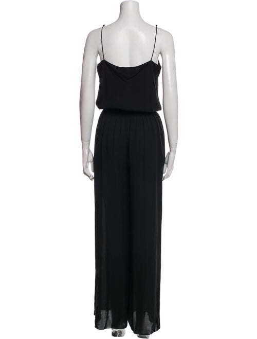 Theory Silk Scoop Neck Jumpsuit