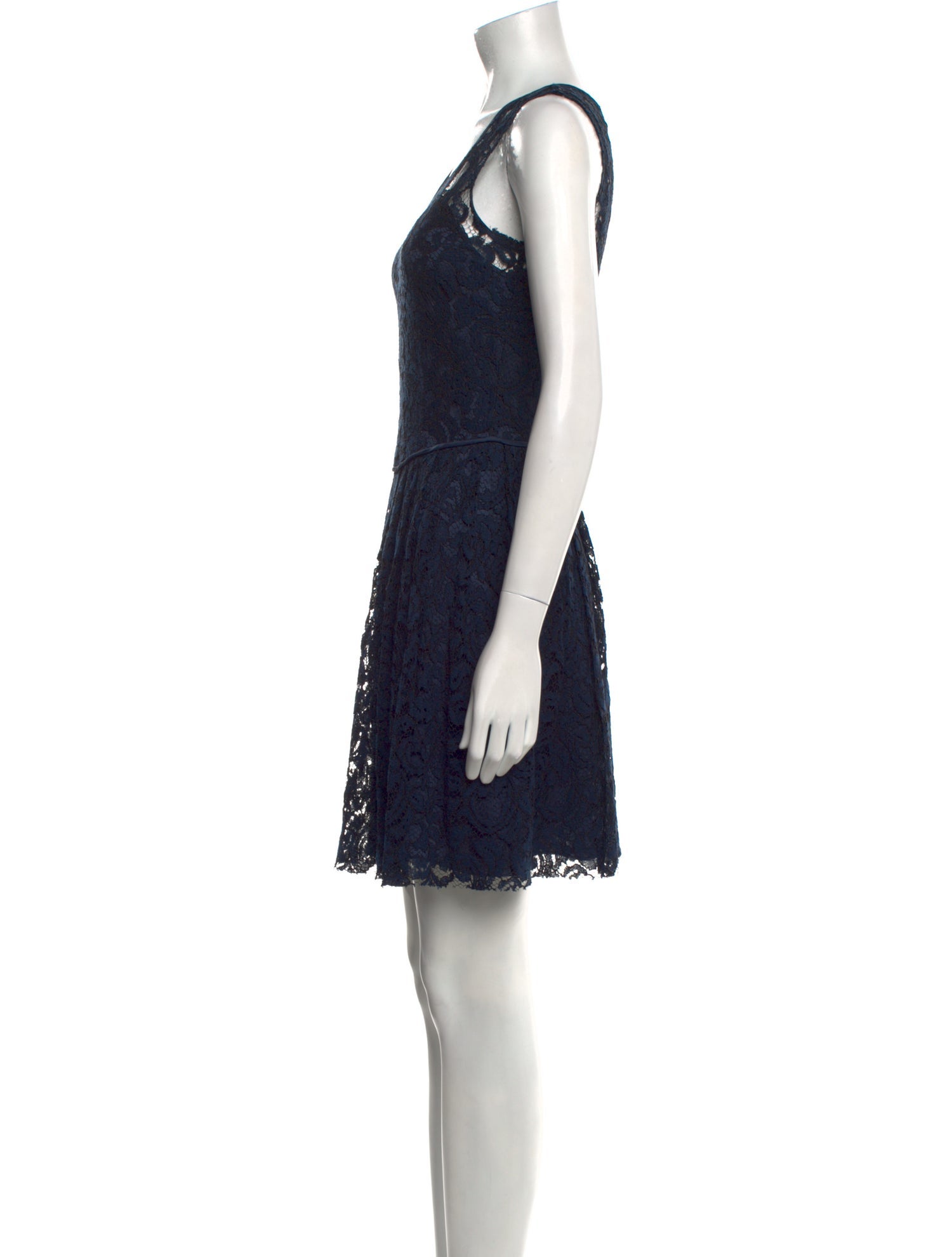 Theory Scoop Neck Mini Dress