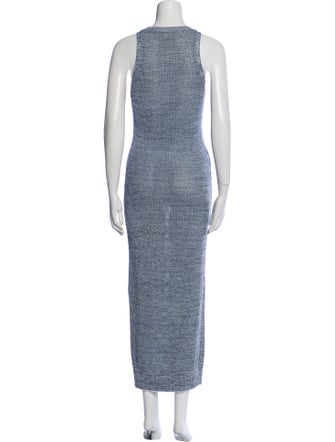 Theory Crew Neck Long Dress
